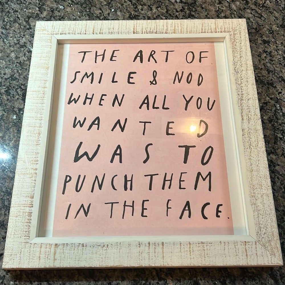 White Farmhouse frame